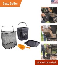 Kit secchio pellet legno duro