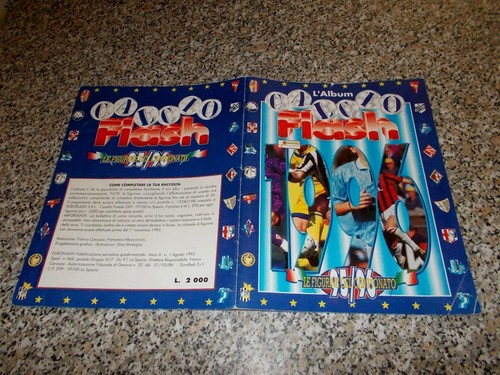 Album calcio flash 1996 - calcio, 96