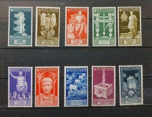1937 regno francobolli augusto - 1937,