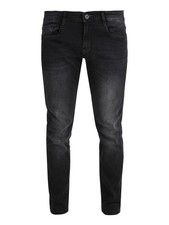 Baci & Abbracci Jeans da uomo slim fit a vita bassa- nero