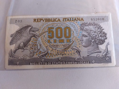 Banconota 500 lire aretusa fds - aretusa,