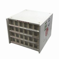 Cassettiera merceria vintage