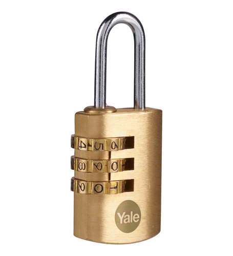 Yale lucchetto ottone - in,