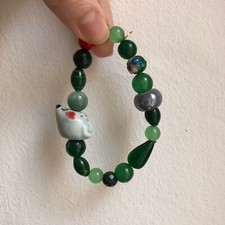 Bracciale pietre dure con topo