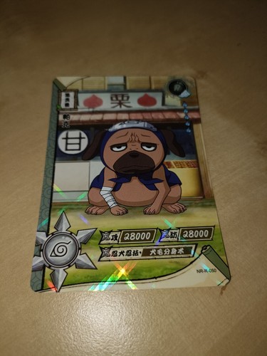 Foil rare pakkun carte - rare,