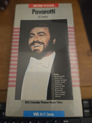 Pavarotti live london rare - pavarotti,