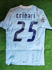 Maglia calcio 2007/08 LAZIO CRIBARI match WORN shirt M  #25 issued con COA puma