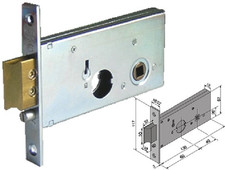 SERRATURA WELKA SENZA CILINDRO