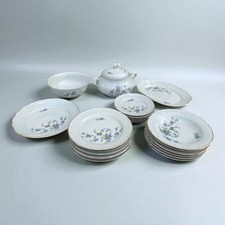 Servizio Da 6 Piatti Zuppiera Insalatiera In Porcellana