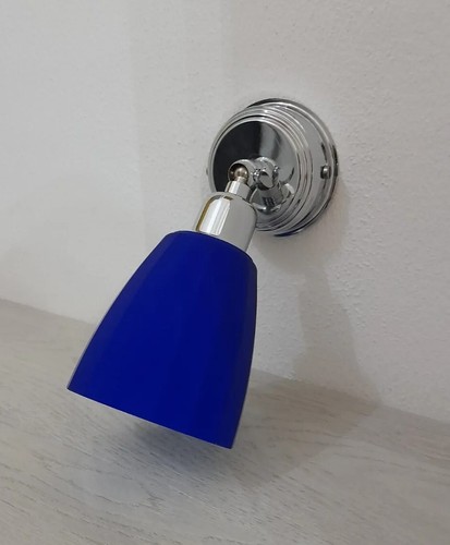 Applique vetro murano blu - vetro,