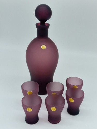 Murano likörset karaffe mit - murano,
