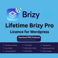 Licenza Lifetime Brizy PRO per