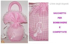 SET 10 SACCHETTO ROSA