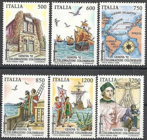 1992 italia colombo valori - italia,