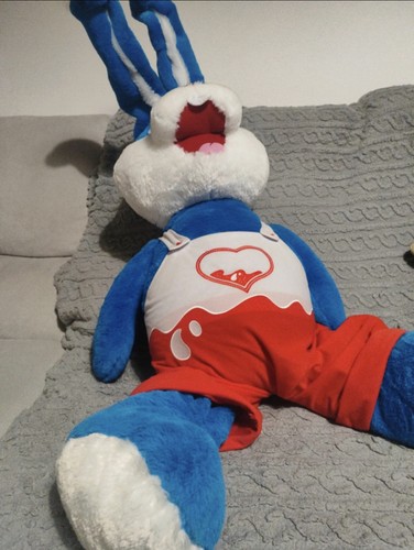 Peluche coniglio kinder - peluche,