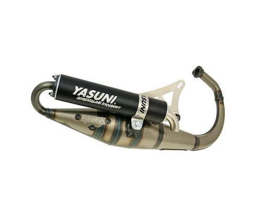 Scarico yasuni scooter nero - scarico,