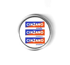 spilla pubblicitaria asti CINZANO SODA VERMOUTH SPUMANTE BIBITE BEVANDE F.LLI
