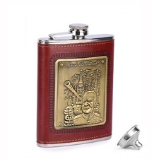 Acciaio inox pelle cucito - acciaio,
