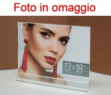 Cornice portafoto trasparente
