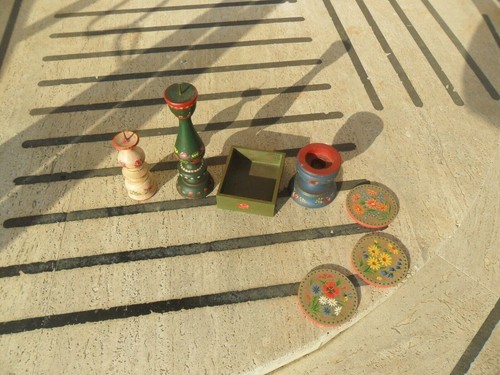 Set tirolese dipinto - set, vedi