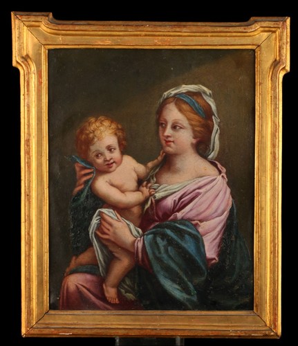 Antico dipinto olio italiano