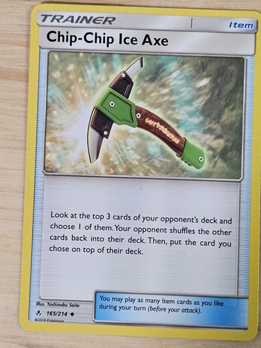 Chip ice - ice, axe