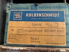 LANCIA FULVIA  KIT 4 PISTONI 72,6 COMPLETI KOLBENSCHMIDT PISTONS