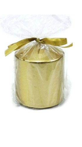 Candela oro h 8 cm - d.7, h.8
