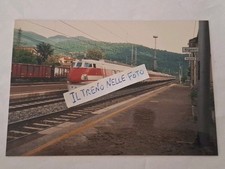 Fotografia Stazione di Vaiano Elettrotreno FS ETR 450 Pendolino in transito 