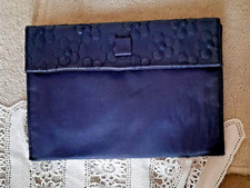 BORSETTA ELEGANTE - POCHETTE DONNA BLU SCURO VINTAGE ANNI 80 OTTIMA