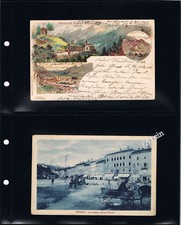 10 FOGLI NERI PER CARTOLINE A