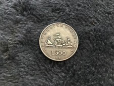 Moneta 500 lire - , caravelle