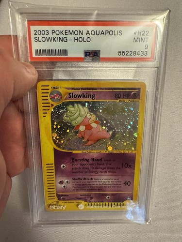Pokemon slowking holo 2003 - pokemon,