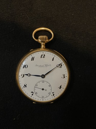 Antico orologio tasca iwc - antico,