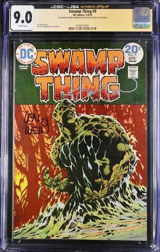 Swamp thing cgc 0 w - cgc, 9.0