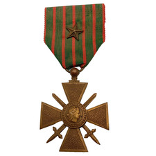 C21/11/25 (REF30758) Medaglia militare croce di guerra 14/18 MEDAGLIA francese