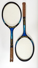 2 Racchette Tennis Vintage in Legno Fred Perry Expert Anni '70 Collezione