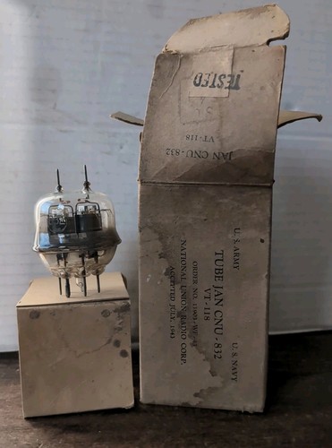 Tubo elettronico vintage rca - tubo,