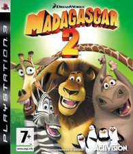 MADAGASCAR 2 PS3 PLAYSTATION 3 ITALIANO GIOCO AFRICA PINGUINI ORIGINALE COMPLETO