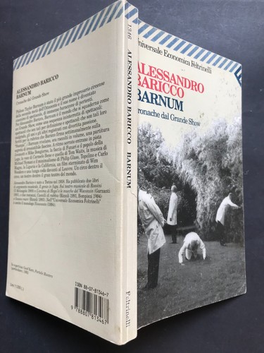 Baricco alessandro barnum - baricco,