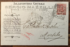 1905  FOGGIA PUBBLICITARIA SALSAMENTERIA di SERGIO MAZZILLI-80149