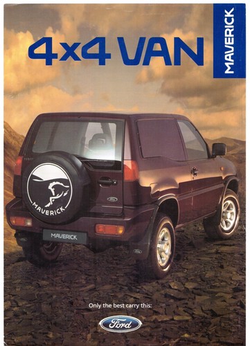 Ford maverick 4x4 van - maverick, 2.7
