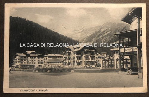 Cartolina campiglio - cartolina, (trento)