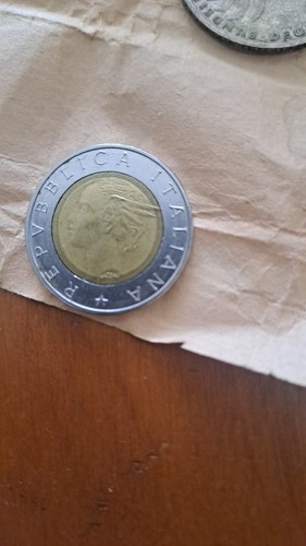 Moneta 500 lire - moneta, rara