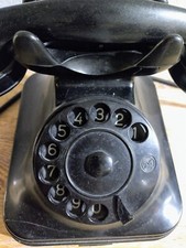 Telefono fisso anni 50/60 Vintage originale in bachelite.