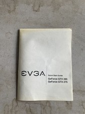 Guida rapida EVGA Geforce GTX