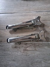 2X GANCIO COFANO MOTORE BAULE KANDAHAR METAL HOOKS AUTO EPOCA CLASSIC CARS