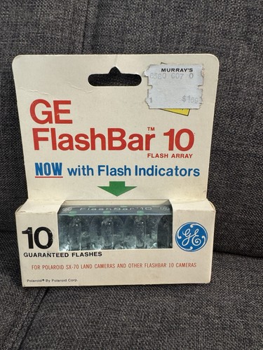 Vintage flashbar per - ge,