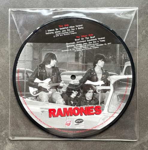 Ramones i wanna - 7",