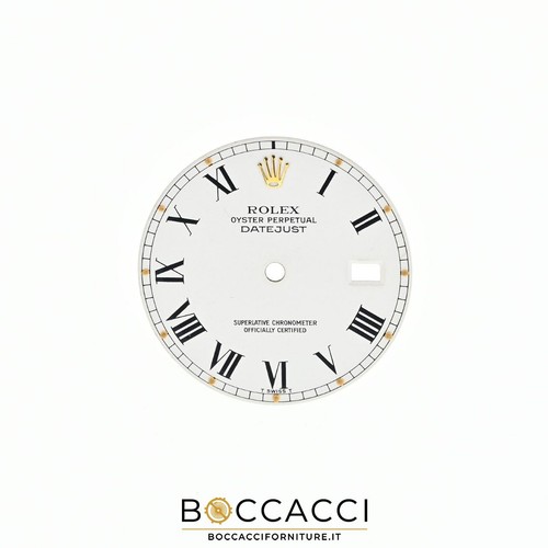 Rolex quadrante bianco buckley - bianco,